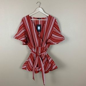 Stripe Me Down Fashion Nova Top